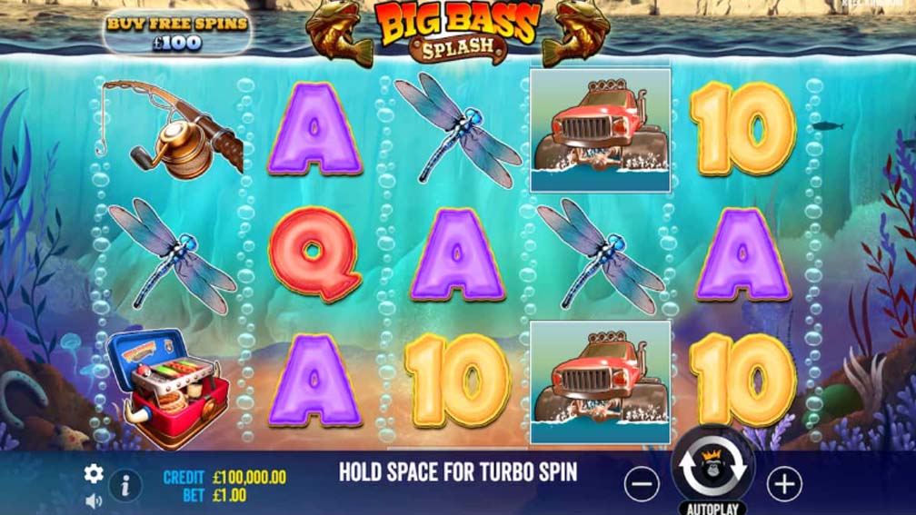 Big Bass Splash slot screenshot game 2