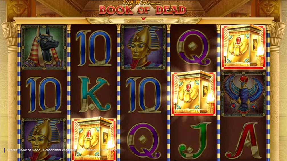Book Of Dead slot screenshot game