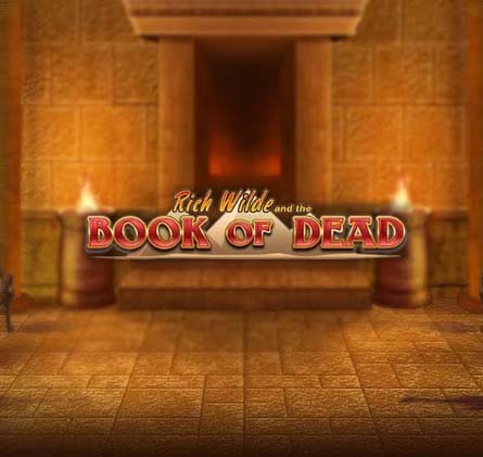 Book Of Dead slot screenshot logo