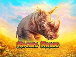 Raging Rhino slots logo