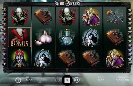 Blood Suckers slot screenshot game