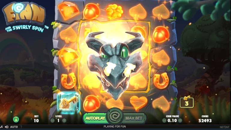 Finn and the Swirly Spin slot bonus