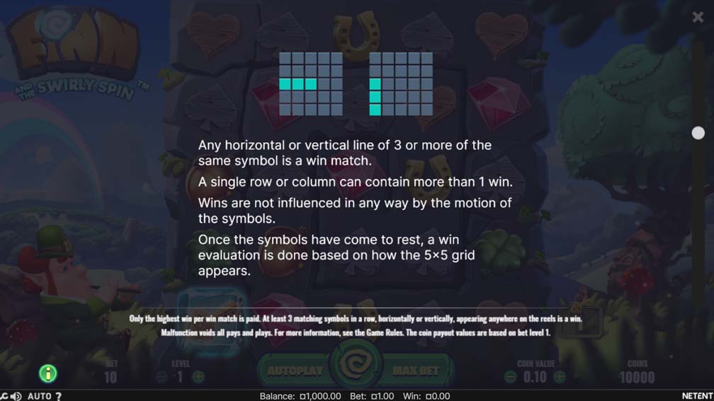 Finn and the Swirly Spin slot how to play