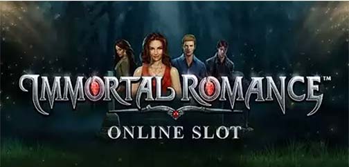 Immortal Romance slot logo