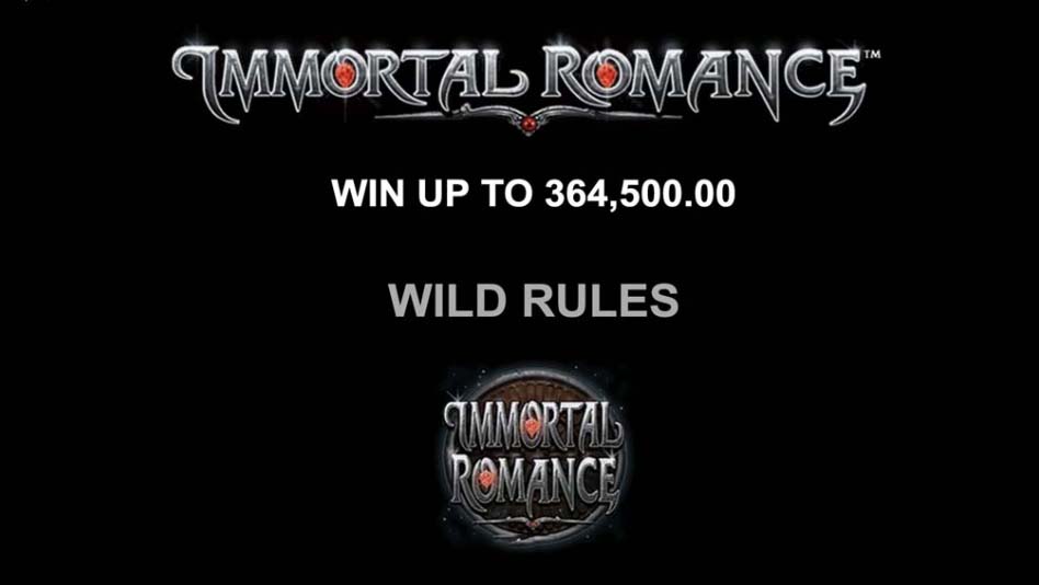Immortal-Romance slot screenshot wild win